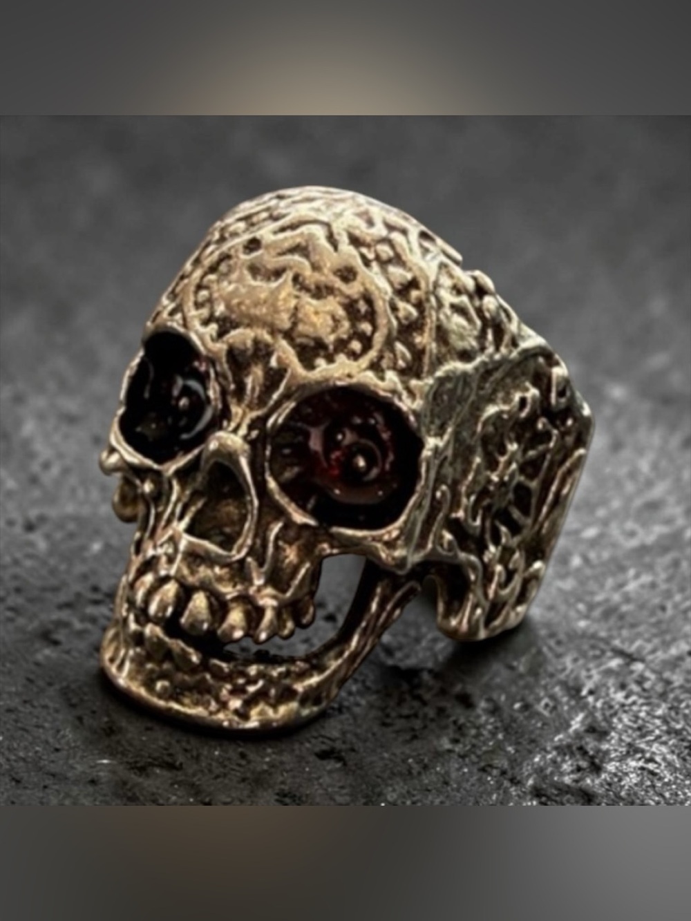 Skull Ring size 10 - Picture 1 of 5